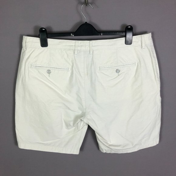 Rodd & Gunn Mens White Custom Fit Cotton Blend Shorts Size 40W - Picture 4 of 9